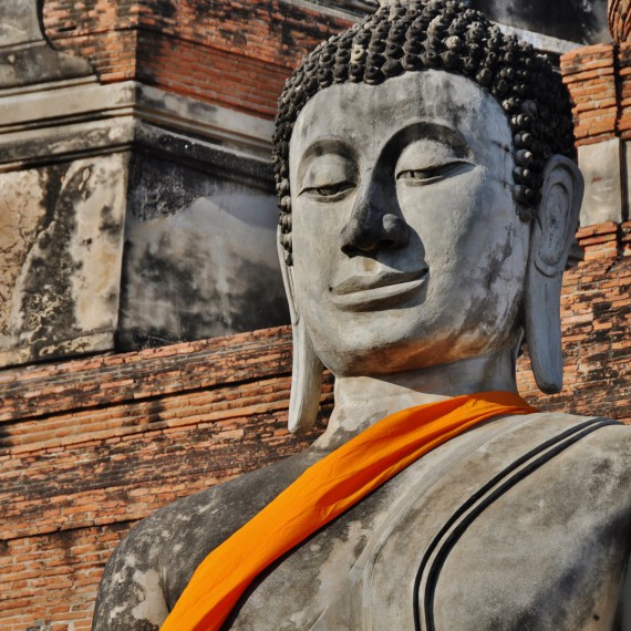 Historická Ayutthayavás ohromí