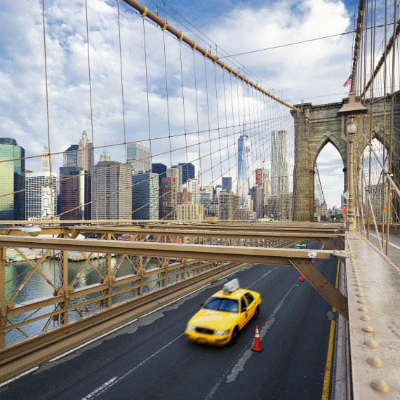 Brooklyn bridge je ikonou New Yorku