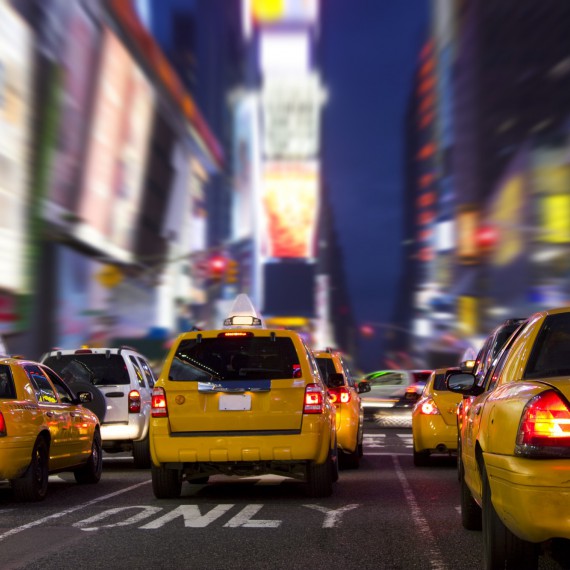 Ruch velkoměsta v NYC