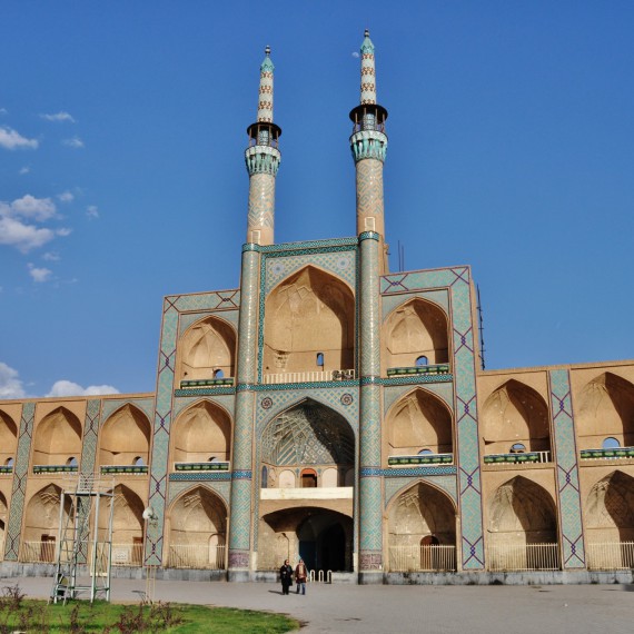 Mešita v Yazd - jedno z nejstarších měst světa