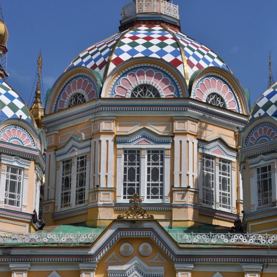 Zenkova katedrála v Almaty je pýchou města
