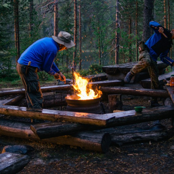 Severská romantika u ohně  