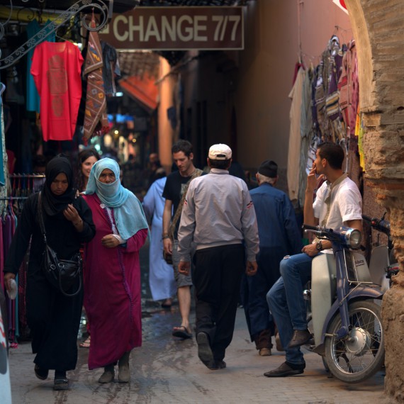 S CK SEN si projdete uličky v Medine