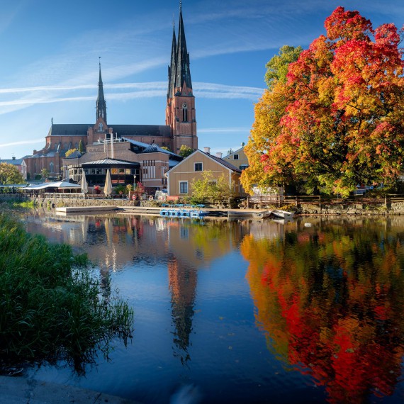Podzimní Uppsala 