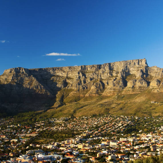 Stolová hora v Kapském Městě