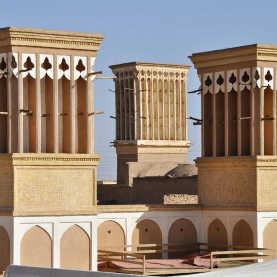 Architektura pouštního města Yazd 