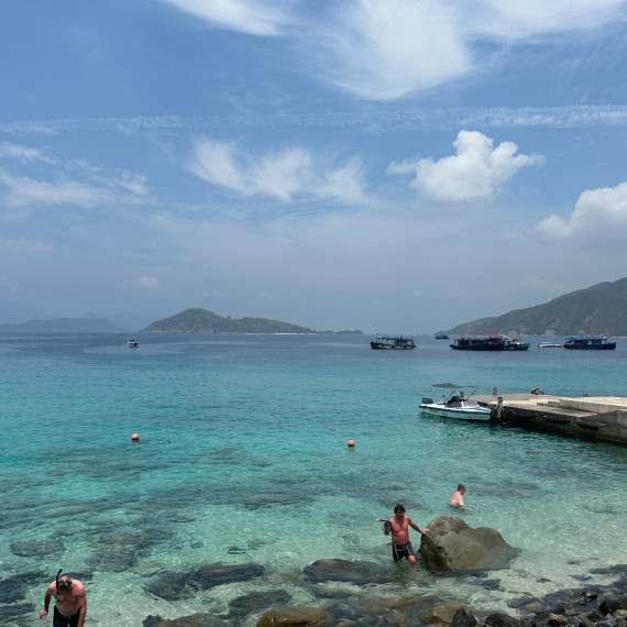 Šnorchlování na Nha Trangu. 