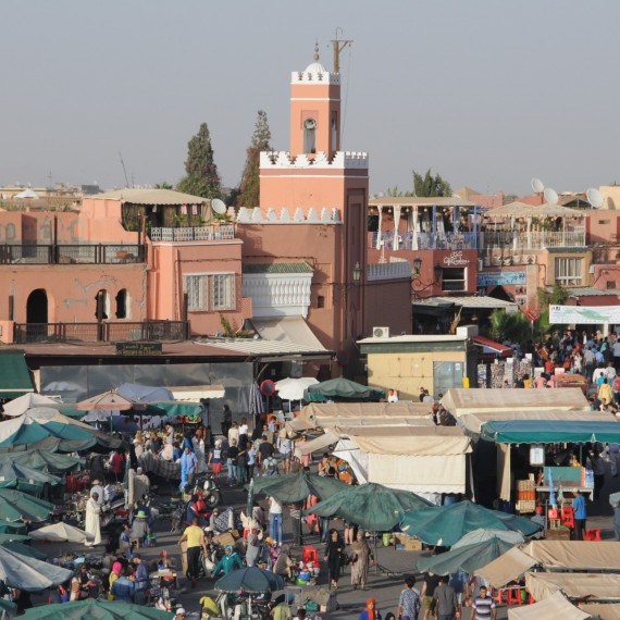 Marocké trhy žijí od rána do noci