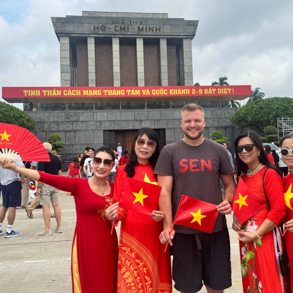 Prohlídka Hanoje s CK SEN.