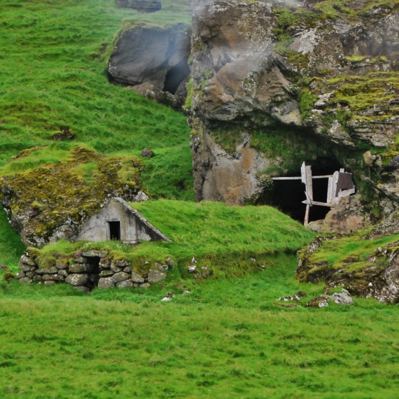 Zelená krajina Islandu
