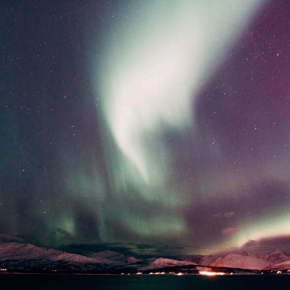 Polární záře je snem každého cestovatele