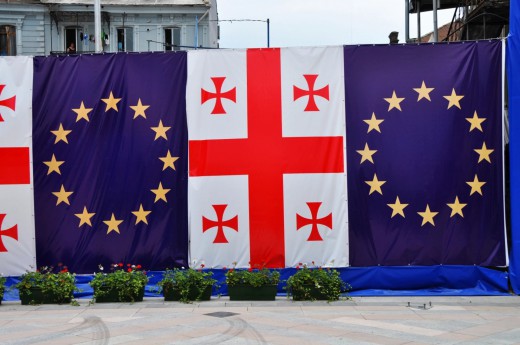 Gruzínci by se rádi staly členy Evropské unie 