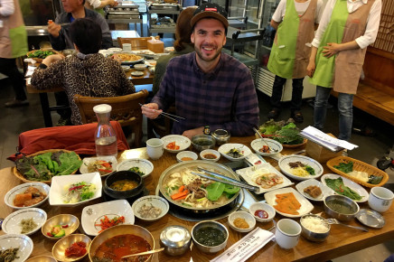 Jihokorejské gastronomické hody.