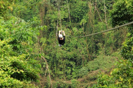 Adrenalinový Zipline v džungli 