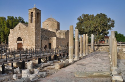 Starý klášter ve města Paphos 