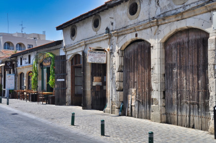 Historická čtvrť Larnaky.