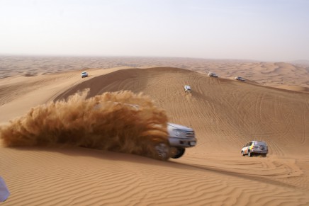 Zábava v podobě pouštního safari