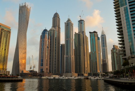 Jachtový přístav v Dubai Marina
