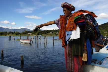 Guatemala, jezero Atitlán