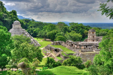 Palenque, Mexiko - Střední Amerika