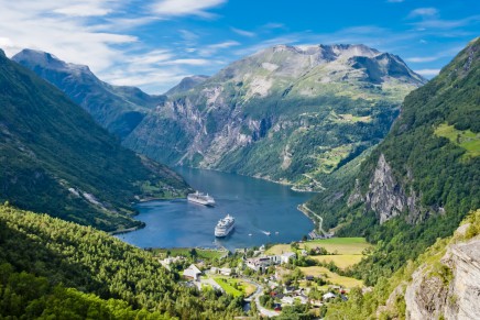 fjord Geiranger, Norsko