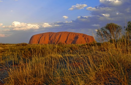 Uluru v Austrálii