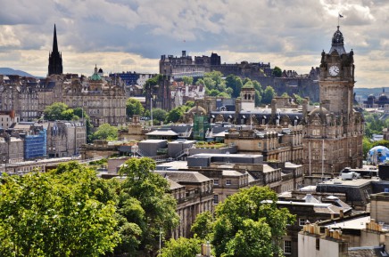 Edinburgh ve Skotsku