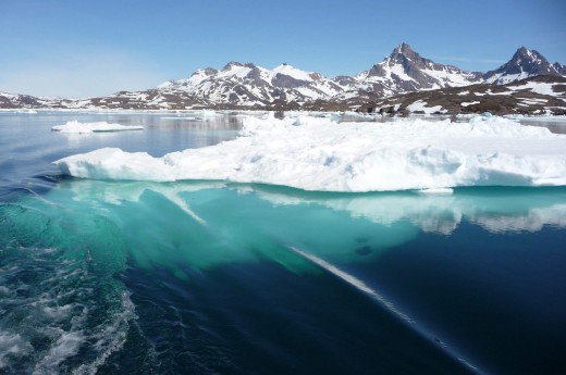 Grónský ledovec zaujímá téměř 80 % povrchu země