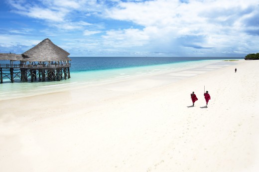 Zanzibarská pláž
