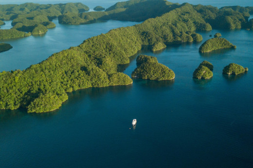 Palau je mini stát o rozloze necelých 500 čtverečních kilometrů leží v Tichém oceánu v jihozápadní Mikronésii.