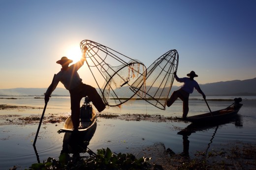 Barma, jezero Inle