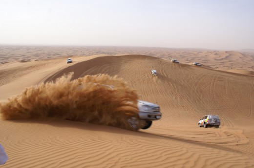Zábava v podobě pouštního safari