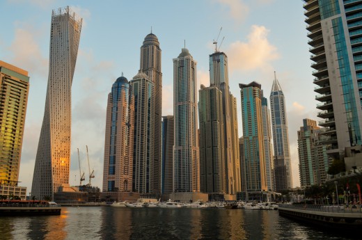 Jachtový přístav v Dubai Marina