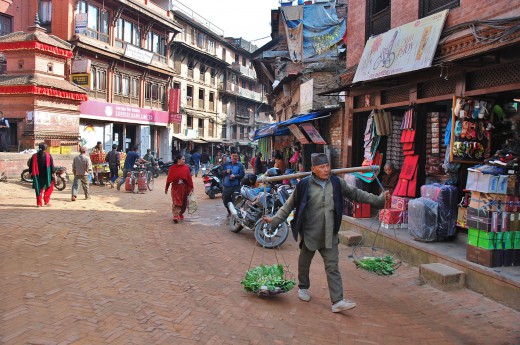 Procházka káthmándskými uličkami