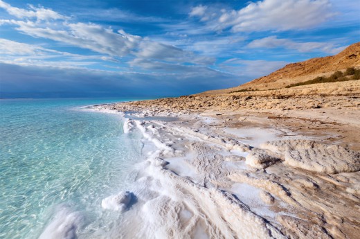 Mrtvé moře, Jordánsko, Izrael