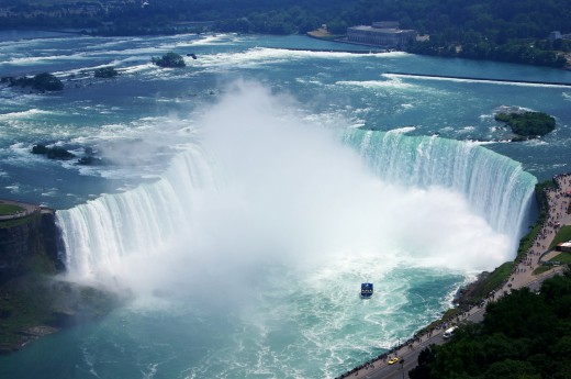Niagarské vodopády v Kanadě