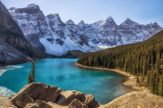 Kanada národní park Banff