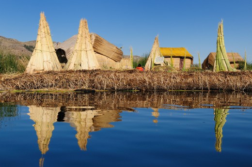 jezero Titicaca, jižní Amerika