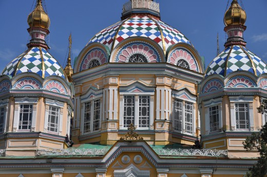 Zenkova katedrála v Almaty je pýchou města
